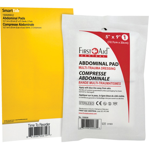 Recharge tampons pour trauma abdominal SmartCompliance WestPier
