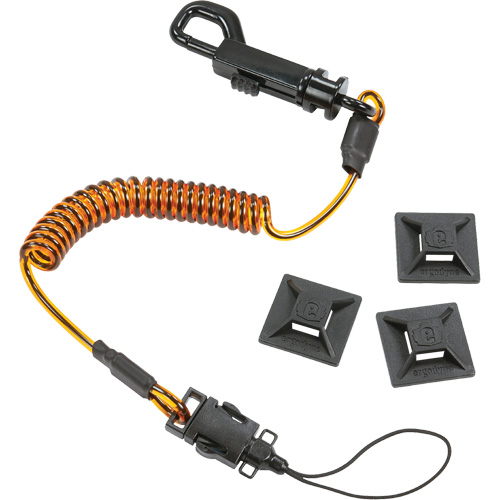 Squids 3151 Coil Lanyard Swivel Hook and Detachable Loop WestPier