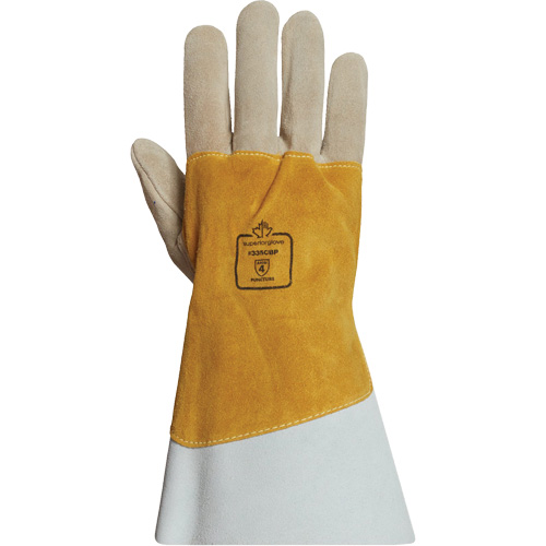 Gants de soudage &agrave; l'arc TIG Endura, Cuir fleur de vache, Taille Petit/7 WestPier