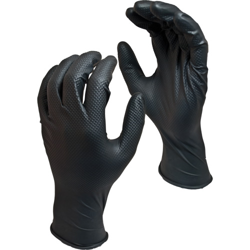 Green Monkey Biodegradable Disposable Gloves, Small, Nitrile, 8-mil, Powder-Free, Black WestPier