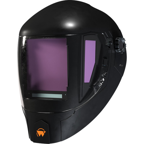 ArcOne&reg; Orbit Welding Helmet, 6" L x 4" W View Area, 3 - 13 Shade Range, Black WestPier