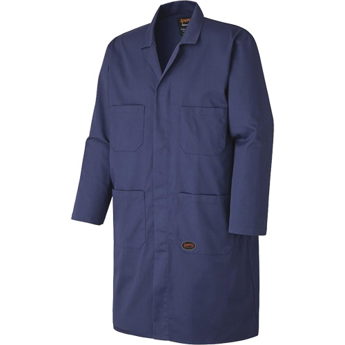 512 Shop Coat, Poly-Cotton, Small, Navy Blue WestPier