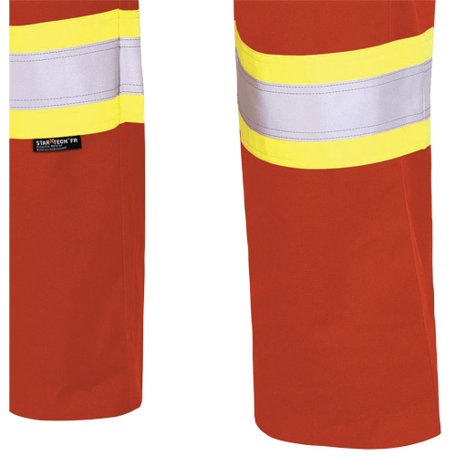 7765 FR-Tech&reg; 88/12 Arc Rated High-Visibility Safety Cargo Pants, 30, x 32, High Visibility Orange, 10 cal/cm² WestPier