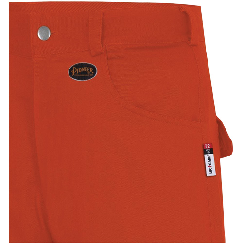 7765 FR-Tech&reg; 88/12 Arc Rated High-Visibility Safety Cargo Pants, 30, x 32, High Visibility Orange, 10 cal/cm² WestPier
