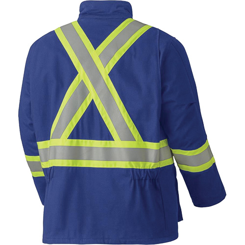 5523 Manteau de s&eacute;curit&eacute; ignifuge, Petit, Bleu royal, 58 cal/cm² WestPier