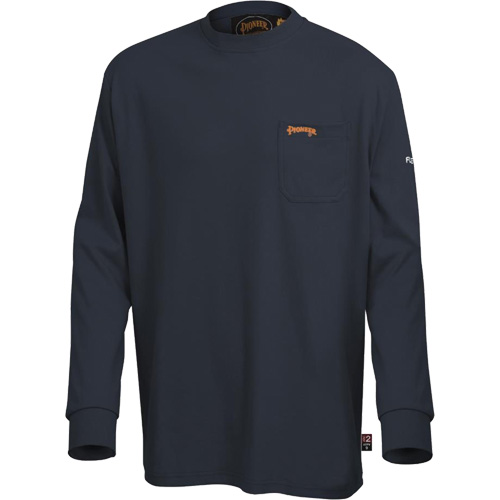 333 Flame-Resistant Long-Sleeved Shirt, Small, Navy Blue WestPier