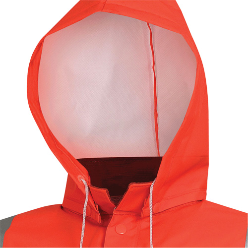 576J Veste de pluie ignifuge haute visibilit&eacute;, Petit, Orange haute visibilit&eacute; WestPier
