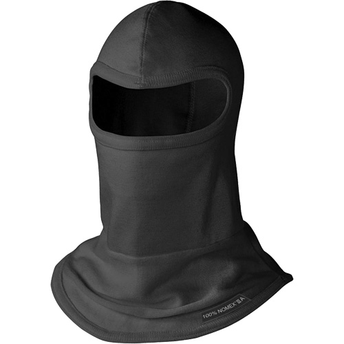 C214BK Medium-Knit 1-Hole Balaclava, Black, Nomex&reg; WestPier