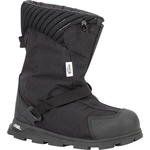 Couvre-chaussure isol&eacute;s &agrave; crampons Explorer Glacier Trek, Nylon/Polyur&eacute;thane/Caoutchouc, Boucles et crochets, Convient &agrave; Hommes 5 - 6,5/Femmes 6 - 8 WestPier