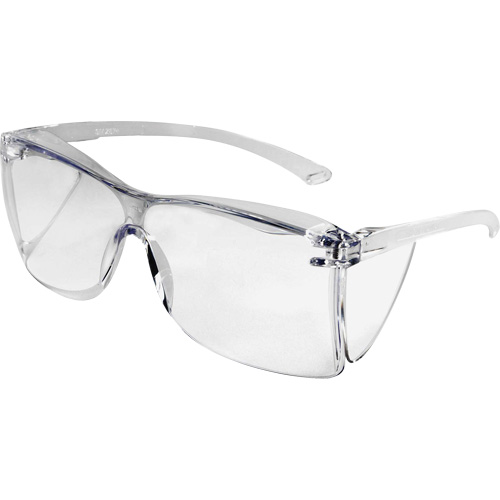 Guest-Gard OTG Safety Glasses, Clear Lens, ANSI Z87+/Meets/Exceeds CSA Z94.3 WestPier