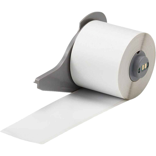 Ruban adh&eacute;sif permanent toutes saisons pour &eacute;tiquettes, Vinyle, Blanc, Largeur de 2" WestPier