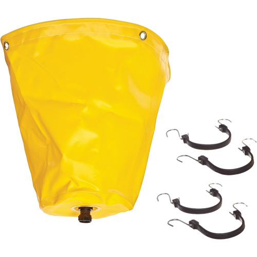 Ultra-Drip Diverter&reg; Pipe Drip Diverter, 1.5" L x 1.5" W, Vinyl WestPier