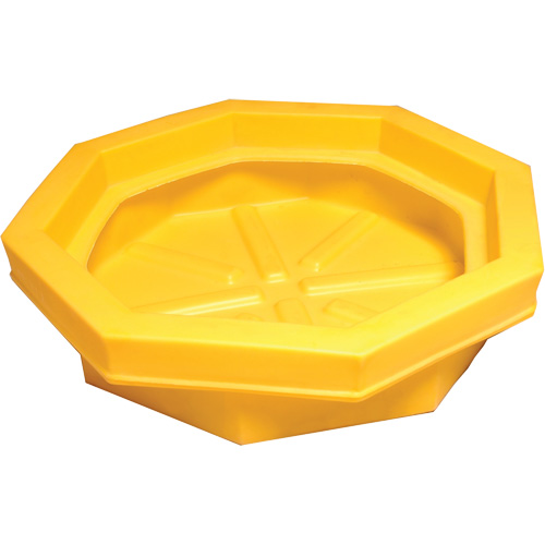Ultra-Drum Tray sans grille, 32" lo x 32" la x 8,1" h, Cap. de d&eacute;versement 22,8 gal. US WestPier