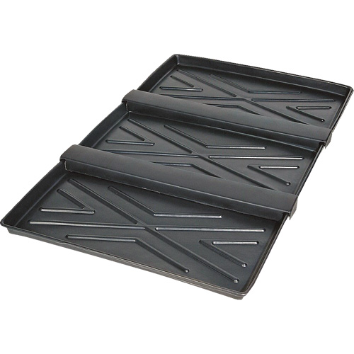 Triple-Tray Ultra-Rack Containment Tray&reg;, 72" L x 44" W x 2.8" H, 24 US gal. Spill Capacity WestPier