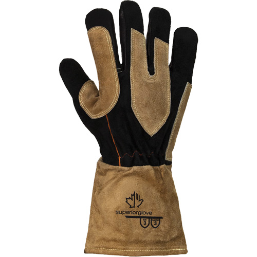 Gants de soudage Endura 505GP MIG, Cuir fleur de ch&egrave;vre, Taille Moyen WestPier