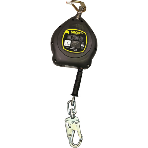 Cordage de s&eacute;curit&eacute; autor&eacute;tractable Falcon +, 20', Acier galvanis&eacute;, Pivotant WestPier