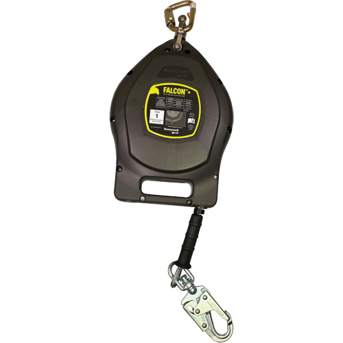 Cordage de s&eacute;curit&eacute; autor&eacute;tractable Falcon +, 50', Acier galvanis&eacute;, Pivotant WestPier