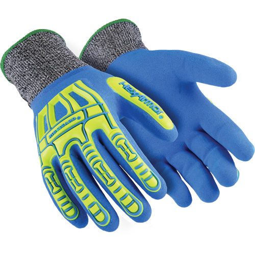 Rig Lizard&reg; Fluid 7102 Cut-Resistant Gloves, Size 5/2X-Small, 13 Gauge, Nitrile Coated, Fibreglass/HPPE Shell, ASTM ANSI Level A4 WestPier