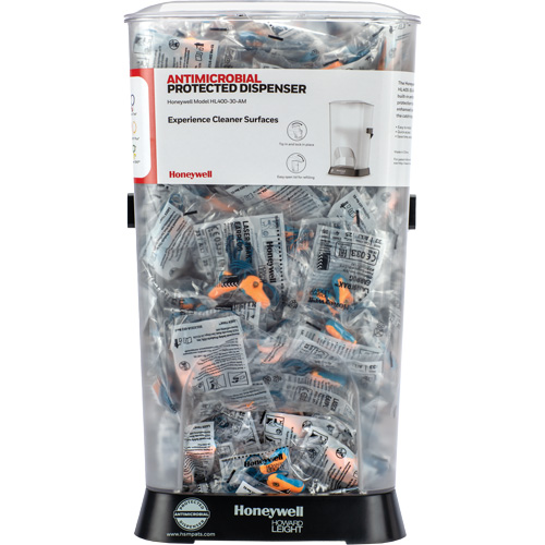Distributeur de bouchons doreille filaires HL400 AM avec boîte de bouchons doreille LT-30 WestPier