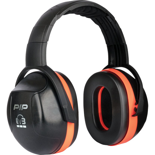 Dynamic V3 Passive Ear Muffs, Headband, 29 NRR dB WestPier