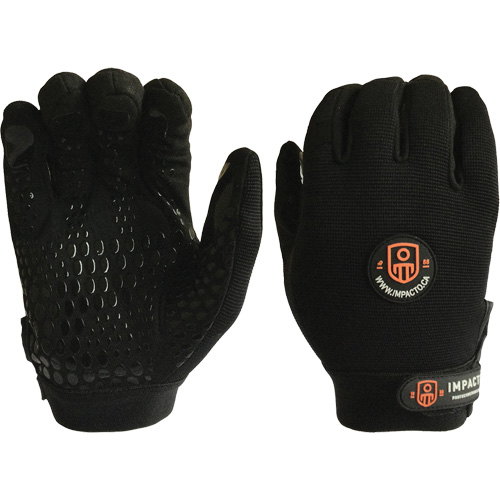 Gants de m&eacute;canicien anti-chocs, 7/Petit, Paume en Synth&eacute;tique/Su&egrave;de, Poignet &eacute;lastique/Boucle et crochet WestPier
