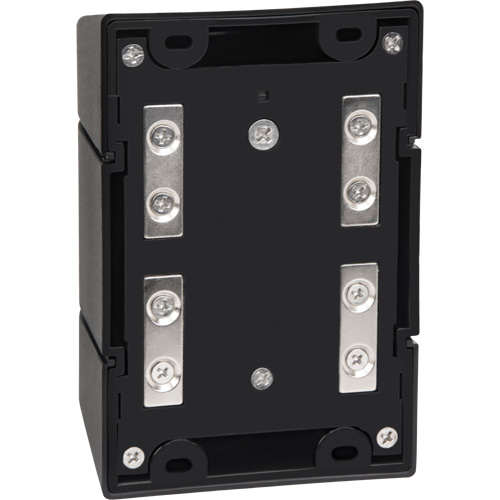 Barri&egrave;re murale magn&eacute;tique avec bande magn&eacute;tique, Plastique, Fixation magn&eacute;tique, 15', Ruban Noir et jaune WestPier