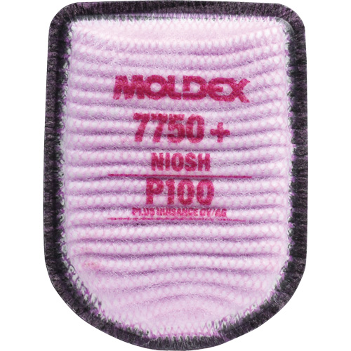 Filtre pour respirateur semi-rectangulaire avec IonicAir Filtration Technology, Filtre contre les particules avec suppresion de vapeurs nuisibles, Vapeurs organiques/Gaz acides/P100+ WestPier