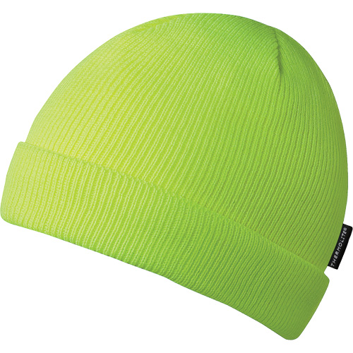 5567A Tuque, Doublure en Acrylique, Taille unique, Jaune lime haute visibilit&eacute; WestPier