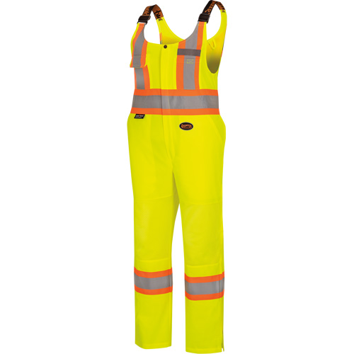 6000W Combinaison de s&eacute;curit&eacute; routi&egrave;re haute visibilit&eacute; pour femmes, Polyester, T-petit, Jaune lime haute visibilit&eacute; WestPier