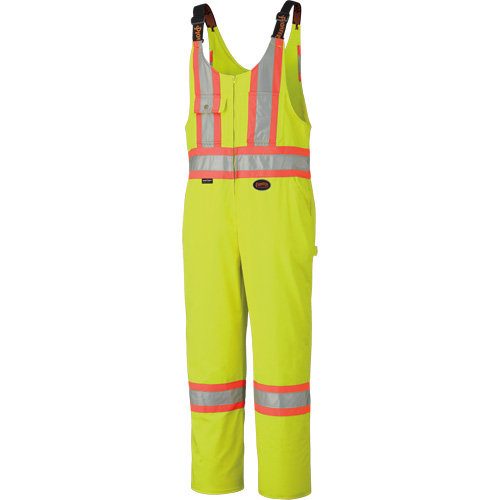 6616T Combinaison robuste haute visibilit&eacute;, Poly-coton, 40 (grand taille), Jaune lime haute visibilit&eacute; WestPier