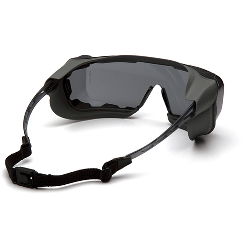 Cappture Plus Safety Goggles, Grey Lens, Anti-Fog, Closed Vent WestPier