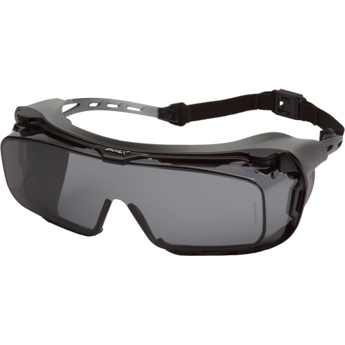 Cappture Safety Glasses, Grey Lens, Anti-Fog, ANSI Z87+/Meets/Exceeds CSA Z94.3 WestPier