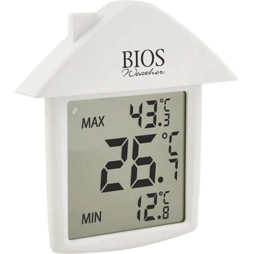 Suction Cup Thermometer, Non-Contact, Digital, -13-122°F (-25-50°C) WestPier