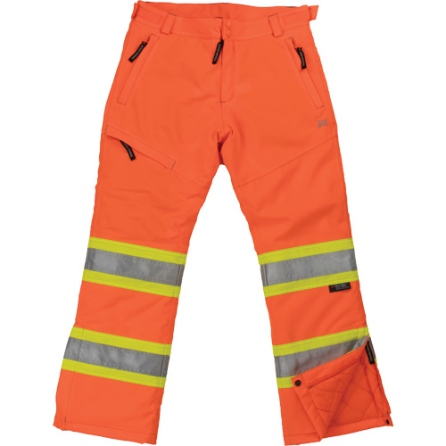 Womens Insulated Flex Safety Pant, Polyester, Small, High Visibility Orange WestPier