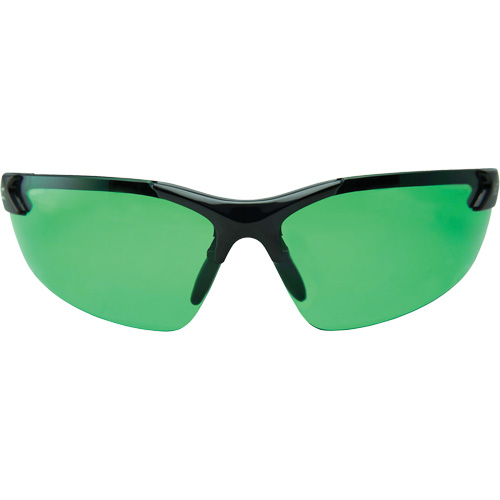 Zorge G2 Safety Glasses, Green Lens, Anti-Scratch, ANSI Z87+/MCEPS GL-PD 10-12/Meets/Exceeds CSA Z94.3 WestPier