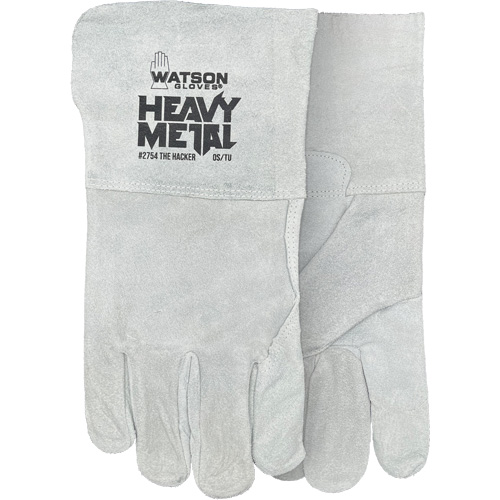 The Hacker Welding Gloves, Split Cowhide, Size One Size WestPier