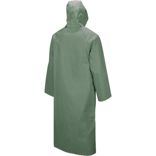 851 Hurricane Long Coat with Detachable Hood, 2X-Large, Green WestPier