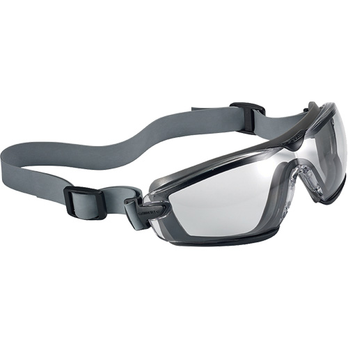 Cobra TPR Compact Safety Goggles, Clear Lens, Anti-Fog/Anti-Scratch, Closed Vent WestPier