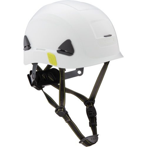 Casque de s&eacute;curit&eacute; d'escalade Fibre Metal, R&eacute;pond aux normes CSA type 2, Suspension Rochet, Non ventil&eacute; WestPier