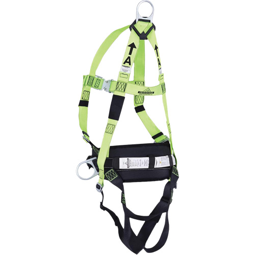 FBH10000L1020-S  Contractor Series Safety Harness with Positioning Belt, CSA Certified, Class ALP, Small WestPier