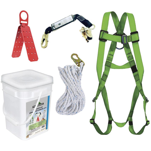 RK4-25 Compliance Roofer's Kit with Reusable Bracket, Roofer's Kit WestPier