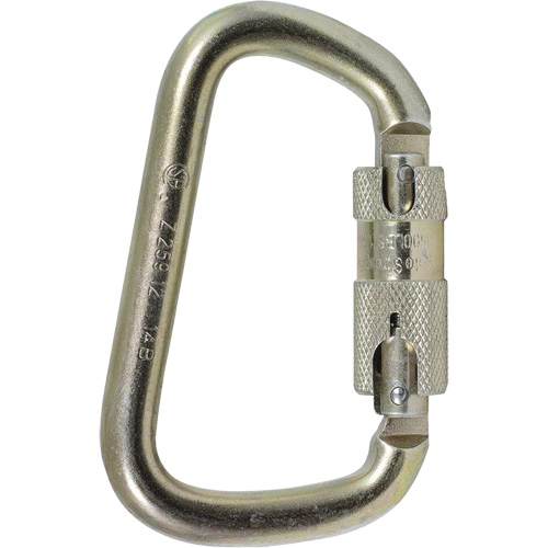 CP-03015-1 Zinc Plated Carabiner with 1" Gate Opening, Steel WestPier