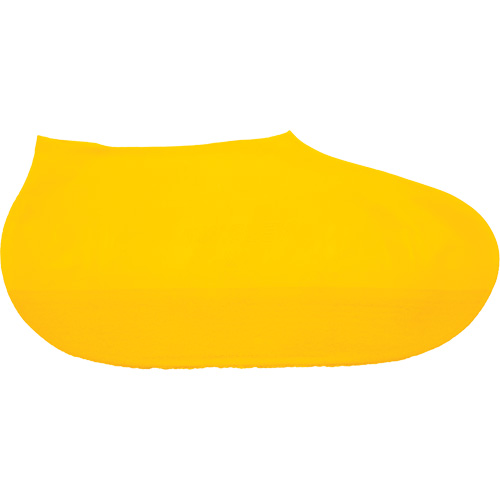 Couvre-chaussures jetables Boot Saver, Moyen, Latex de caoutchouc, Jaune WestPier