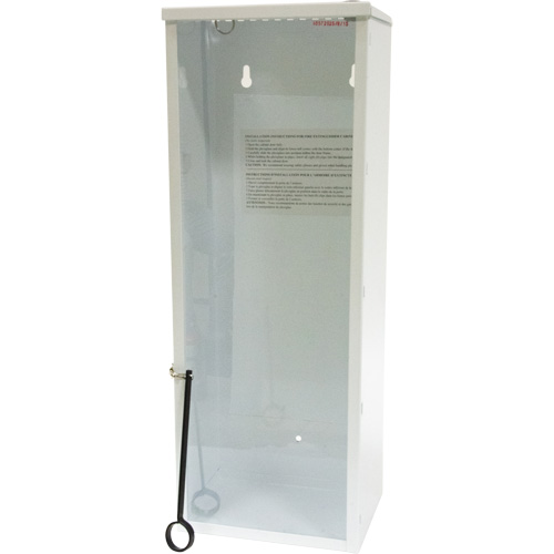 Light-Duty Fire Extinguisher Cabinet, 8" W x 22" H x 6" D WestPier