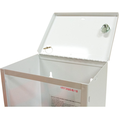 Light-Duty Fire Extinguisher Cabinet, 8" W x 22" H x 6" D WestPier