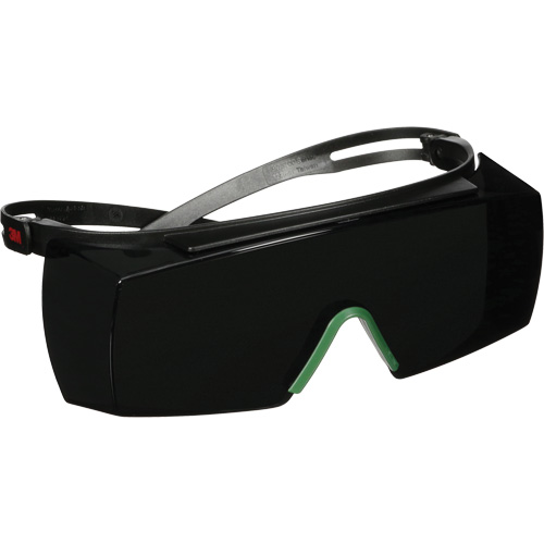 SecureFit 3700 Series Safety Glasses SF3750AS-BLK, Grey/IR 5.0 Lens, Anti-Scratch, ANSI Z87+/Meets/Exceeds CSA Z94.3 WestPier