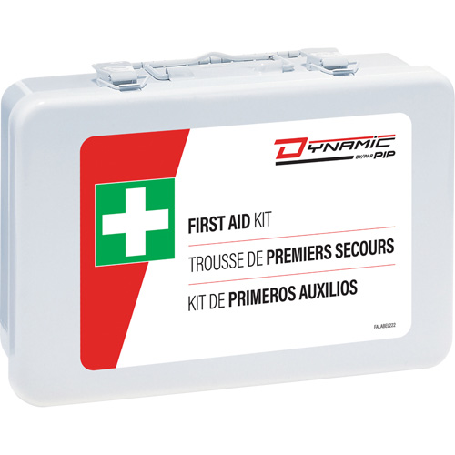 Trousse de premiers soins Dynamic, R&eacute;pond ou surpasse la norme CSA Z1220-24 type 2 environnements &agrave; faible risque, Petit (2-25 travailleurs) WestPier
