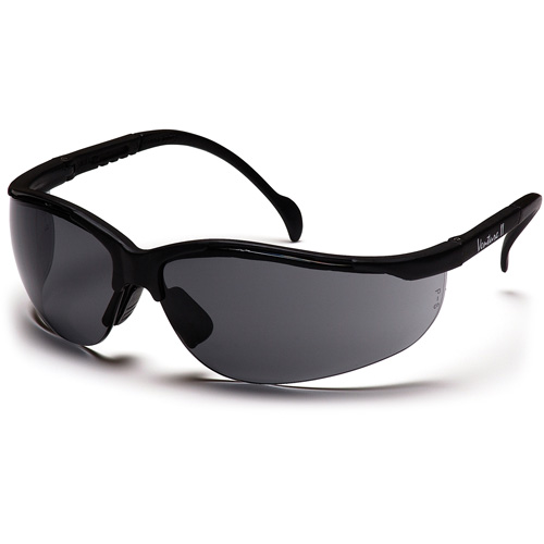 Lunettes de s&eacute;curit&eacute; &agrave; demi-monture Venture II, Lentille Gris, Antibu&eacute;e/Anti-&eacute;gratignures/Antistatique, ANSI Z87+/R&eacute;pond ou surpasse la norme CSA Z94.3 WestPier