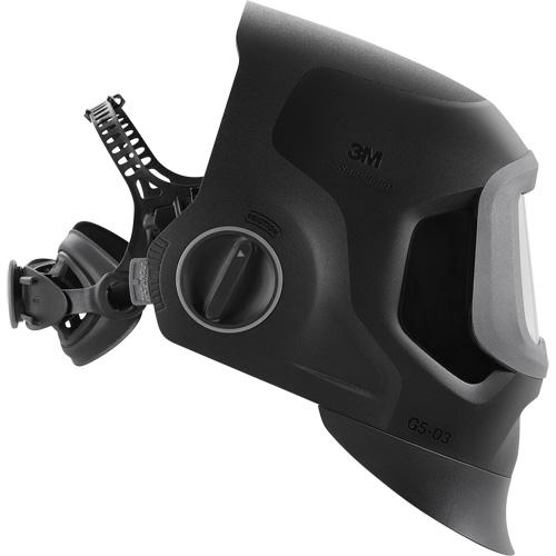 Masque de soudage noir &agrave; devant fixe Speedglas G5-03 Pro, 2,8" lo x 4,3" la Champ de vision, Teinte 8-14/3/5, Noir WestPier