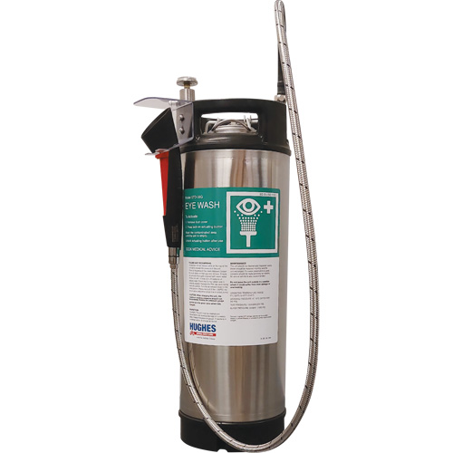 Portable Self-Contained Emergency Wash, Pressurized, 4 gal. Capacity, Meets None WestPier